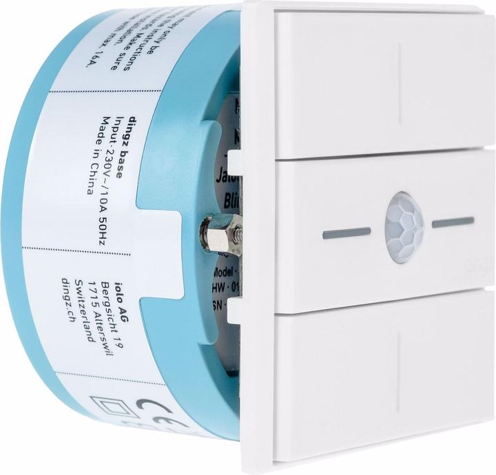 Dingz Kit interrupteur WLAN avec détecteur de mouvement (base + façade)
