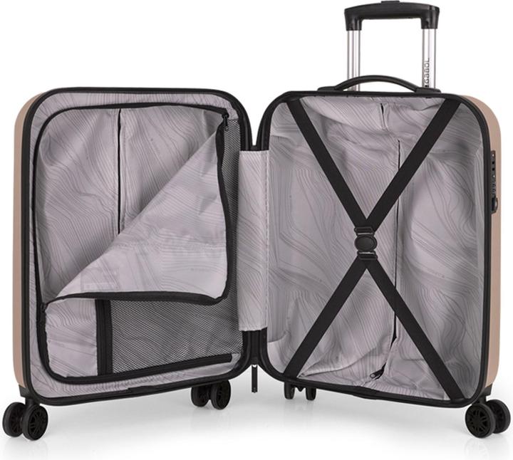 Immagine prodotto Gabol Paradise XP Carrello da cabina a 4 ruote S 55 cm (35.50 l, Bagaglio a mano (fino a 50 litri))