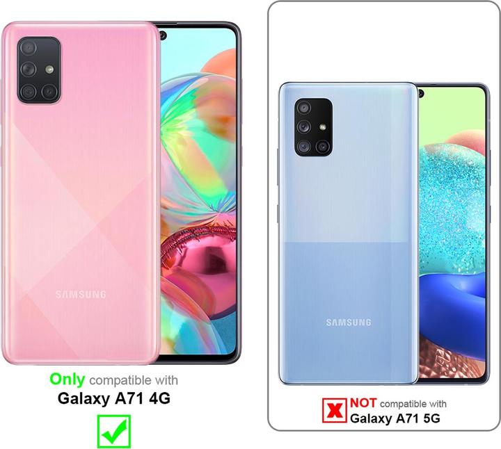Productafbeelding Cadorabo TPU Vloeibare Ring Silicone Hoesje (Samsung Galaxy A71)