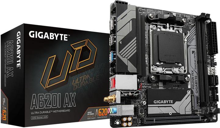 Gigabyte A620I AX (AM5, AMD A620, Mini-ITX)