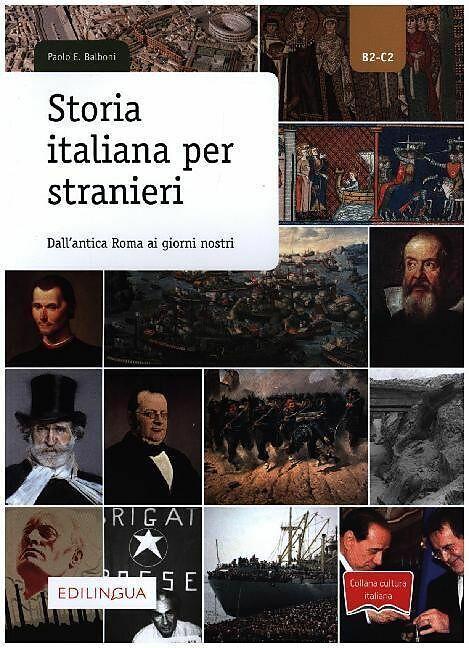 Immagine prodotto Storia italiana per stranieri (Italiano, Paolo E Balboni, 2019)