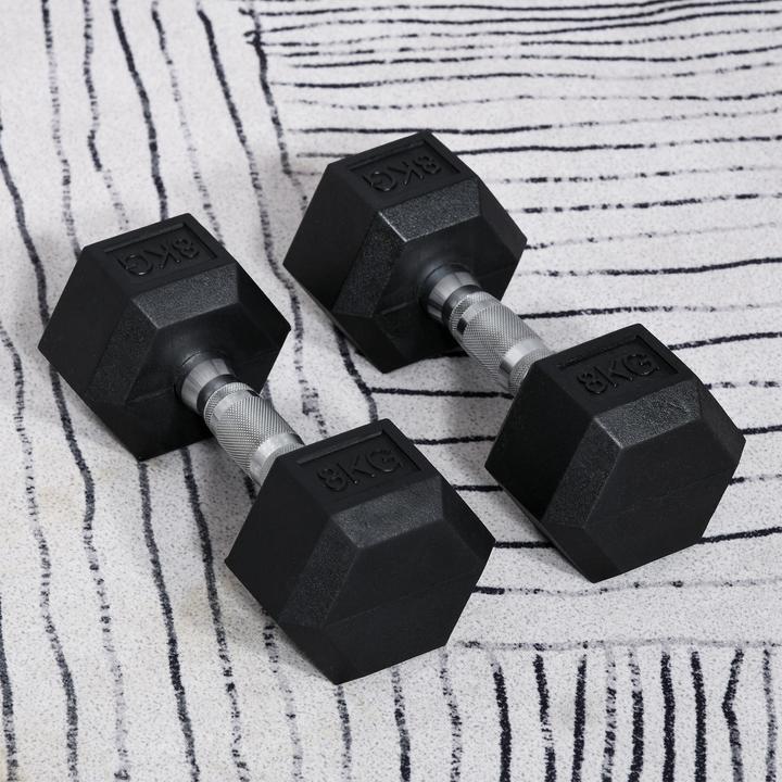 Produktbild Homcom Kurzhantel 2er Set (2 x 8 kg)