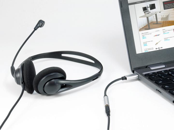 Produktbild equip USB C – Klinke 3,5mm (Klinkenadapter)