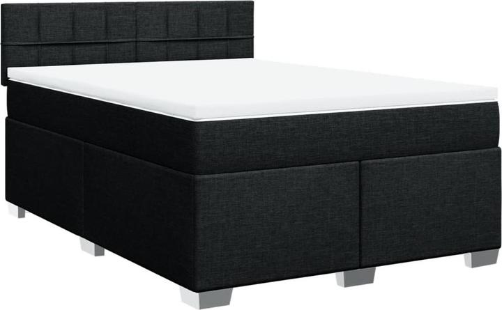 Image du produit VidaXL Bo x lit de saut avec matelas 160 x 200 cm Tissu (160 x 200 cm)