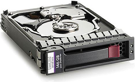 Actual product image HPE 507283-001 Hard disk 146GB 2.5 inch SFF (0.15 TB, 2.5")