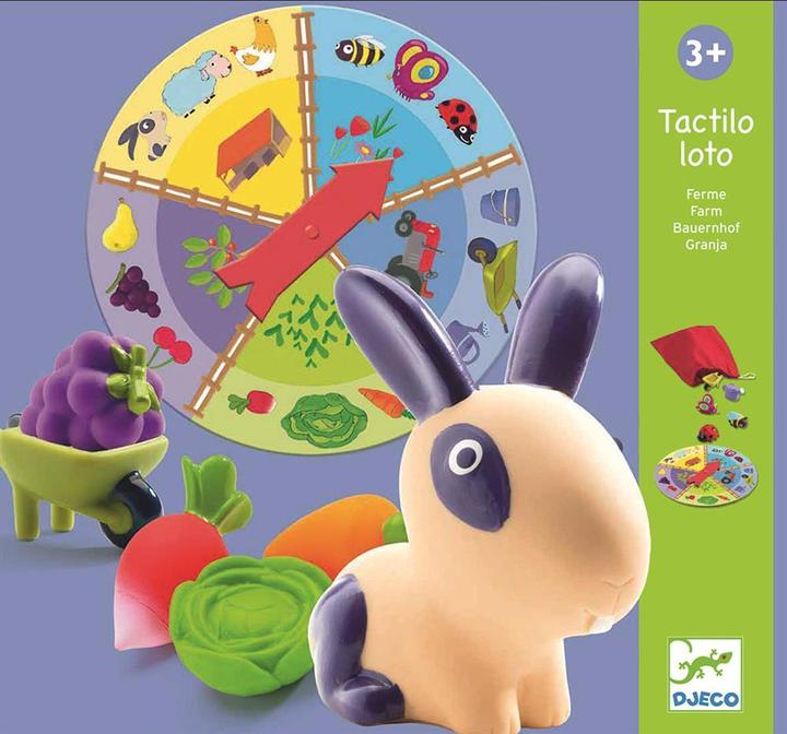 Image du produit Djeco Ferme Tactilo Lotto (Allemand, Français, Italien, Anglais)