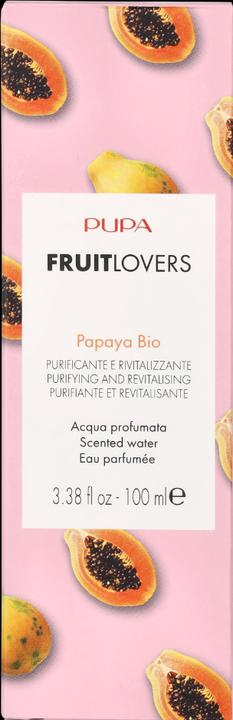 Immagine prodotto Pupa Milano Fruit Lovers Acqua Profumata 002 Papaya 100ml (Eau de cologne, 100 ml)