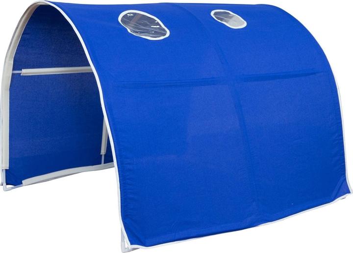 Floki24 Tunnel per letti a castello Tenda da letto Baldacchino da letto Tunnel da gioco Grotta Culla - blu