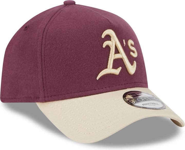 Immagine prodotto New Era Cappello A-Frame 9Forty MOLESKIN Oakland Athletics marrone (Taglia unica)
