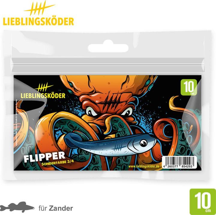 Produktbild Lieblingsköder Sonderfarbe Flipper (10 cm)