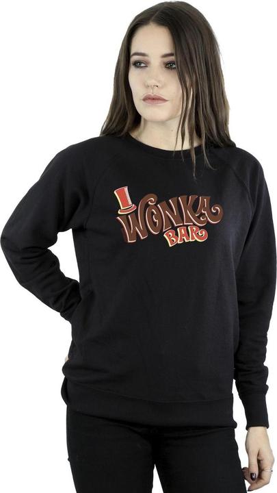 Immagine prodotto Willy Wonka & the Chocolate Factory Bar Logo Felpa Donna (M)