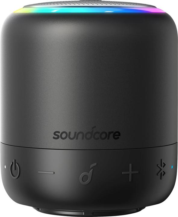soundcore Tragbarer Lautsprecher||Mini 3 Pro|Schwarz|Tragbar (15 h, Akkubetrieb)