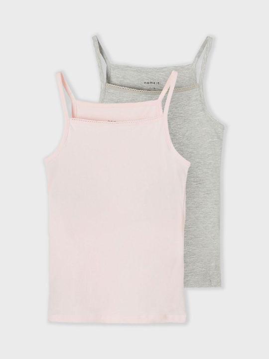 Image du produit Name it Basic pack de 2 tops à bretelles (158, 164)