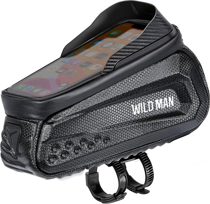 Image du produit Wildman Sacoche de vélo E10S, volume total 1L (1 l, Sacoche de guidon)