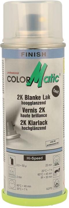 Image du produit Colormatic 2k vernis brillant 200ml (Haute brillance, 0.20 l)