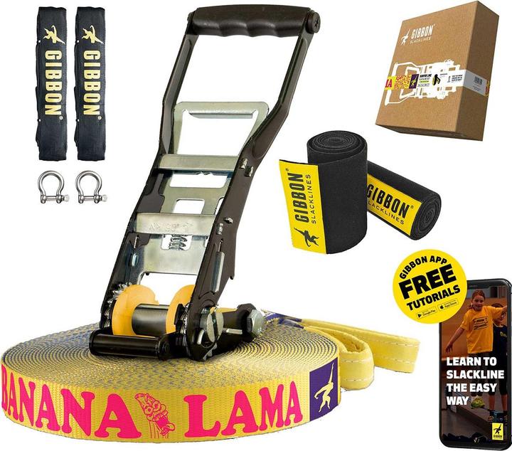 Actual product image Gibbon Bananalama XL Treewear Set (25 m)