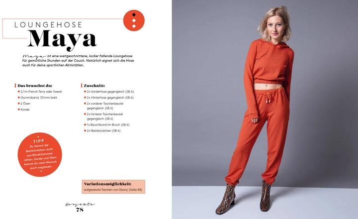 Image du produit Nähen mit French Terry und Sweat - Cosy and Casual (Allemand, Jeanette Thümmler, 2023)