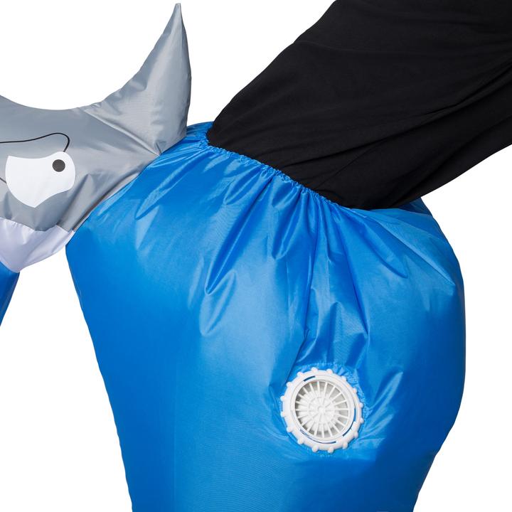 Immagine prodotto Dressforfun Selbstaufblasbares Kostüm Hai (Taglia unica)