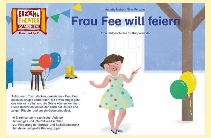Produktbild Frau Fee will feiern / Kamishibai Bildkarten (Deutsch, Annette Huber, Nina Meischen, 2020)