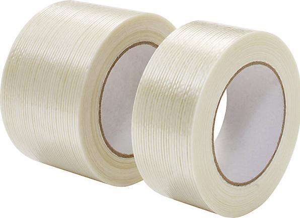 Actual product image eurokraft basic Reinforced tape, tear resistant, pack of 18 rolls, transparent, tape width 50 (50 mm)