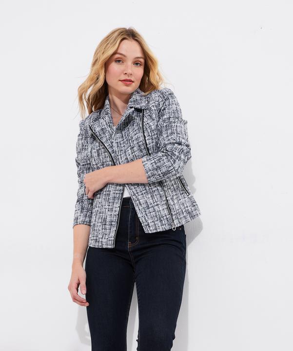 Image du produit Joe Browns Asymmetric Biker Tweed Jacket (40)