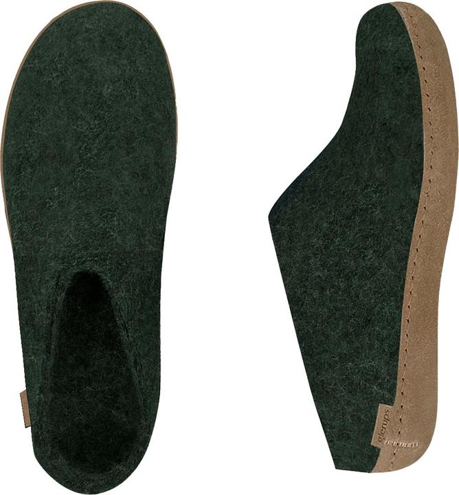 Produktbild Glerups Ledersohle Pantoffeln (46)