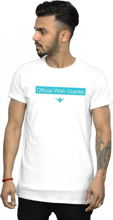 Actual product image Disney Mens Aladdin Official Wish Granter T-Shirt (4XL)