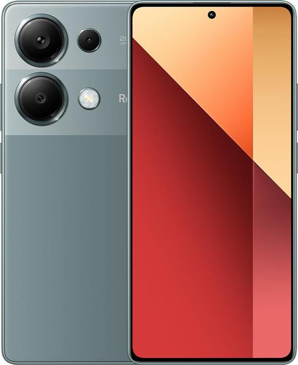Produktbild Xiaomi Redmi Note 13 Pro (512 GB, Forest Green, 6.67", Dual SIM, 200 Mpx, 4G)