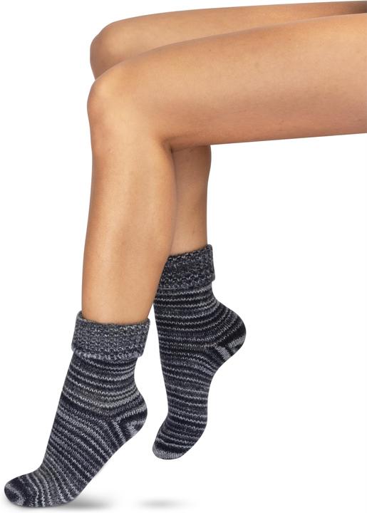 Image du produit Normani 2 paires de chaussettes en laine scandinaves avec revers (lot de 2, 39 - 42)