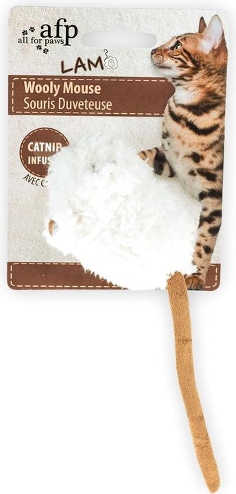 Immagine prodotto All for Paws AFP Gatto giocattolo agnello gatto agnello lana topo (Catmint giocattolo)