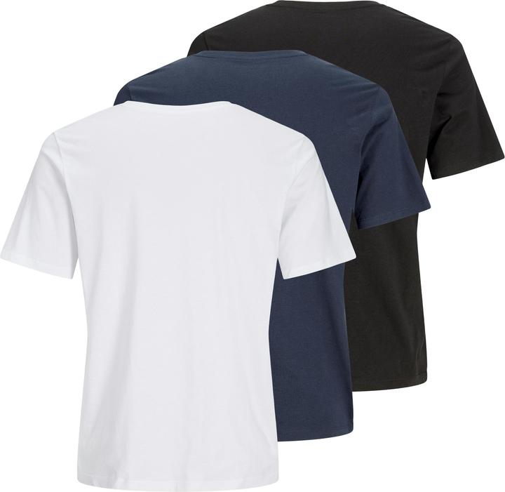 Actual product image Jack & Jones 3-pack Printed Round Neck T-shirt T-shirt (XS)