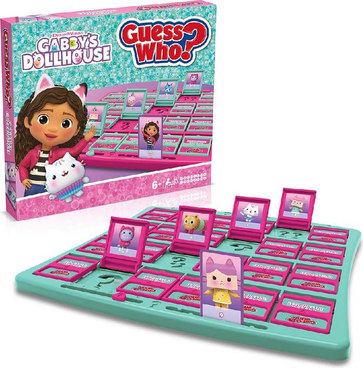 Actual product image Iello Guess Who Gabby's Dollhouse (Nordic EN) (WIN5645) (English)