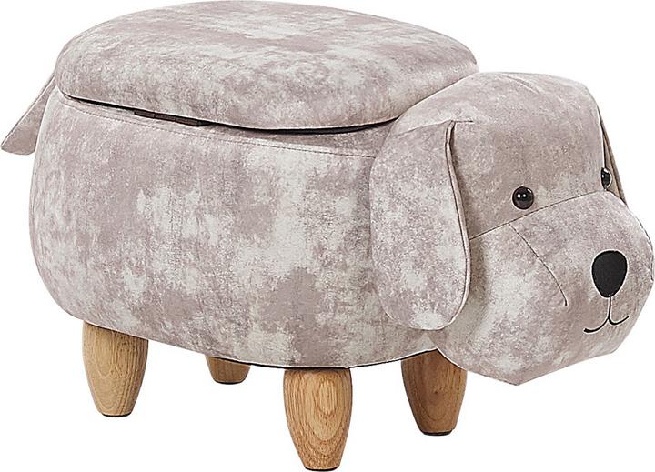 Beliani Bilian Pufa Bestie mit Schleier, beige DOGIS.