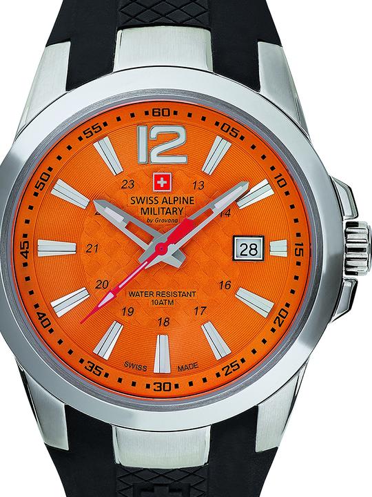 Immagine prodotto Swiss Alpine Military 7058.1839 Orologio da uomo 43mm 10ATM (Orologio da polso analogico, 43 mm)