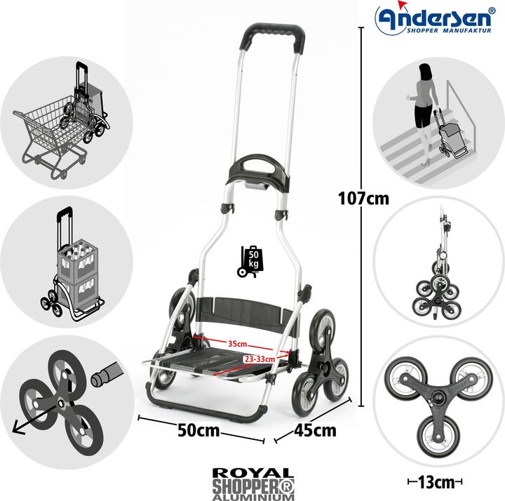 Produktbild Andersen Treppensteiger Royal Shopper Signe