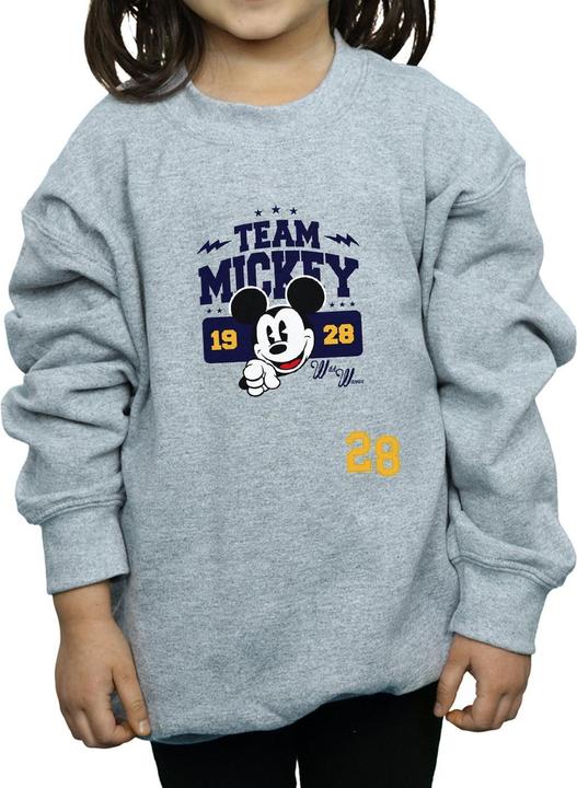 Produktbild Disney Mickey Mouse Team Mickey Sweatshirt Mädchen (152, 158)