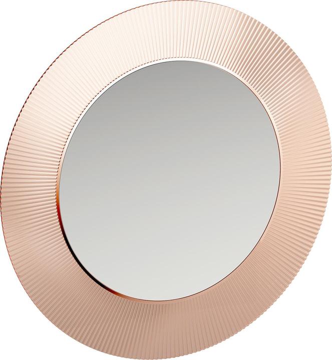 Actual product image Laufen Mirror KARTELL 780x780mm, with LED lighting powder pink (Ø 78 cm)