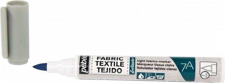 Produktbild Pebeo 7A Marker Helle Stoffe 1mm Pinselspitze (Grau, 1 mm)