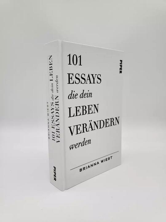 Actual product image 101 Essays, die dein Leben verändern werden (German, Brianna Wiest, 2022)