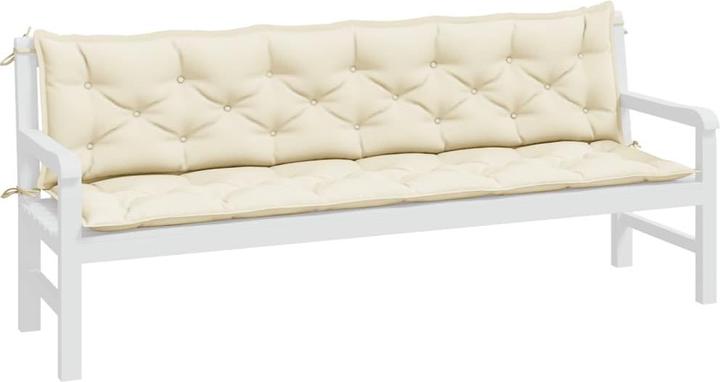 Immagine prodotto VidaXL Cuscini per panca da giardino 2 pezzi. Tessuto O x Ford (200 x 50 x 7 cm)