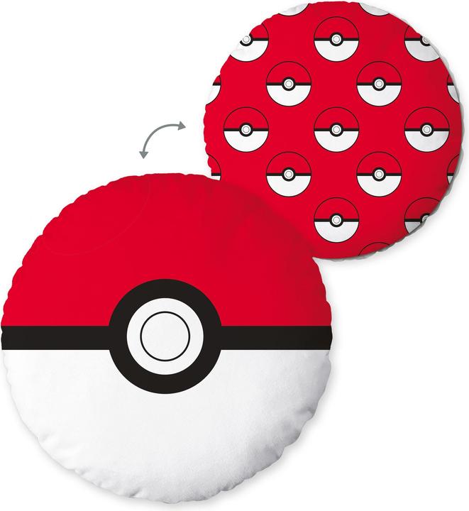 Produktbild Herding Pokemon Dekokissen Pokeball 30 cm (30 x 30 cm)