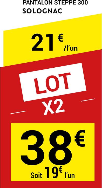 Actual product image Solognac STEPPE 300 (3XL)