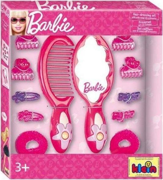 Image du produit Theo Klein Coiffeur Barbie avec sèche-cheveux
