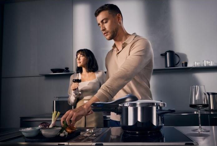 Immagine prodotto WMF Pentola a pressione (22 cm, Cucina a vapore, Acciaio inossidabile)