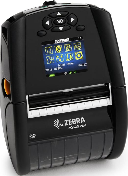 Zebra ZQ600 Serie, 8 Punkte/mm (203dpi), RS232, BT (BLE), WLAN, erw. Akku (203 dpi)
