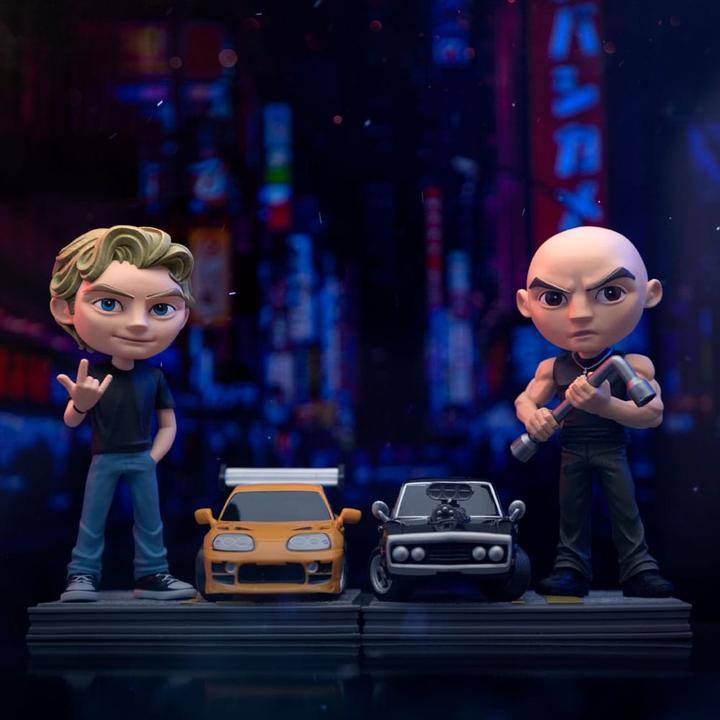 Actual product image Iron Studios Fast & Furious Mini Co. PVC figure Dominic Toretto 15 cm