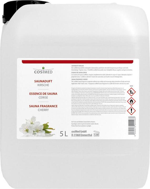 Actual product image cosiMed Wellness Sauna Fragrance Cherry