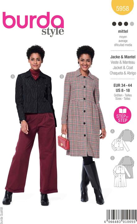 Actual product image Pattern Jacket & Coat