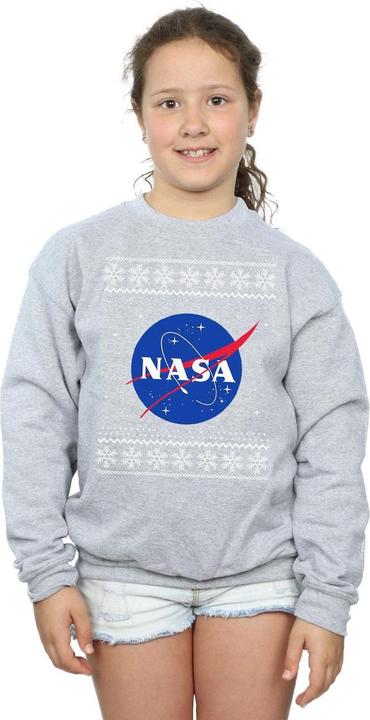 Immagine prodotto Nasa Classic Fair Isle Felpa Ragazze (152, 158)