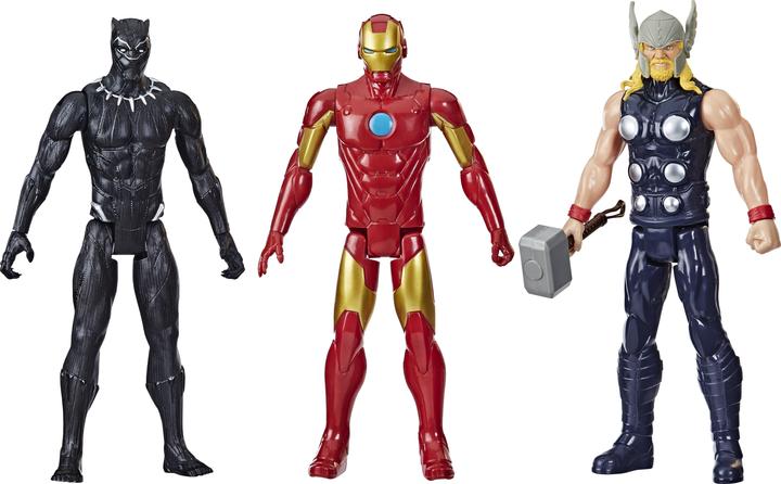 Actual product image Hasbro Black Panther Iron Man Thor